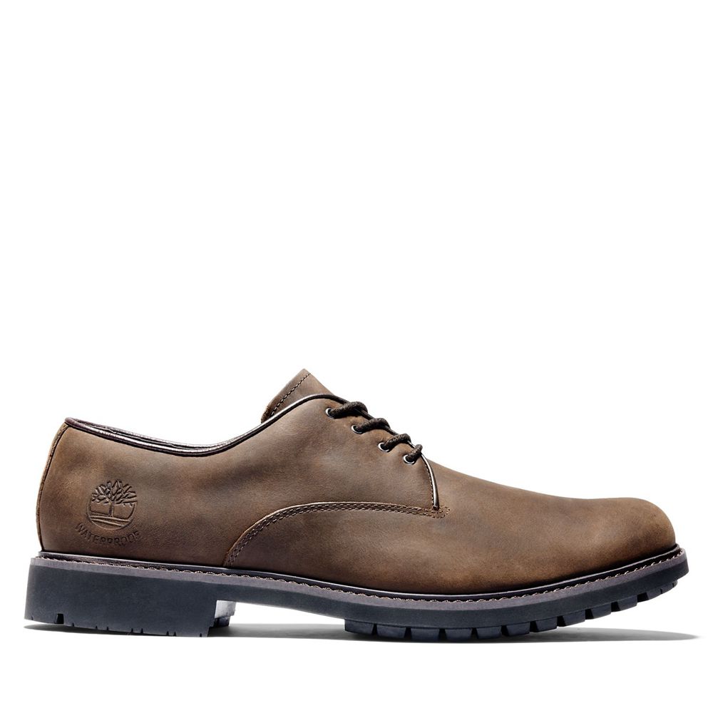 Pantofi Oxford Timberland Barbati Maro Inchis - Stormbuck Waterproof - Romania - AZPRSW219